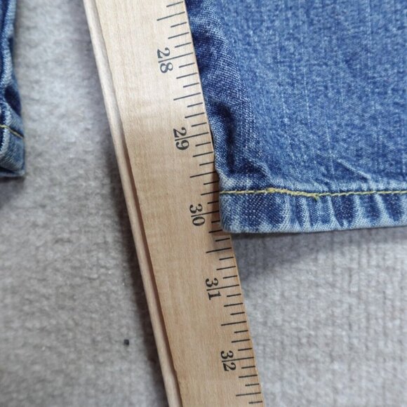 Levi's SIlvertab Carpenter Jeans 38 x 31 Blue Vintage Y2K 2003 Baggy Wide Leg - Picture 7 of 14